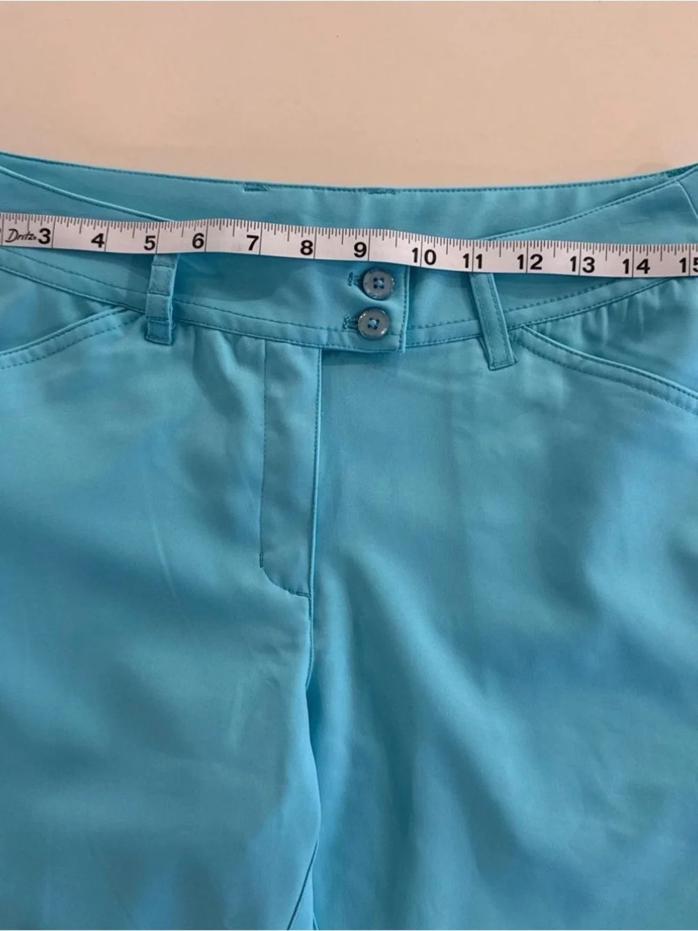 Callaway Turquoise Stretch Athletic Shorts